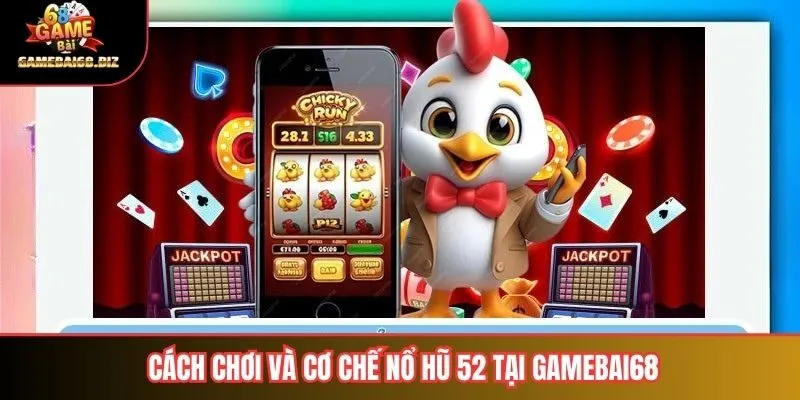 Cách chơi và cơ chế nổ hũ 52 tại gamebai68