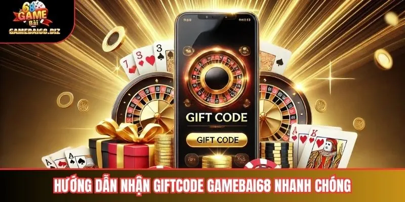 Hướng Dẫn Nhận Giftcode Gamebai68