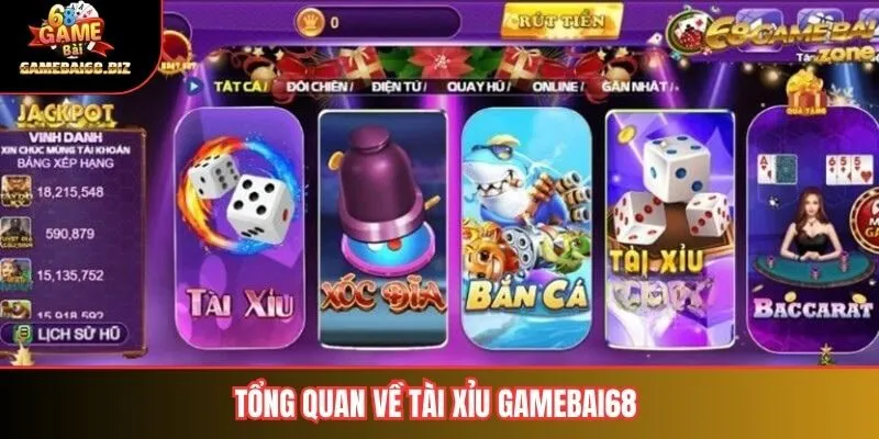 Tổng quan về tài xỉu gamebai68